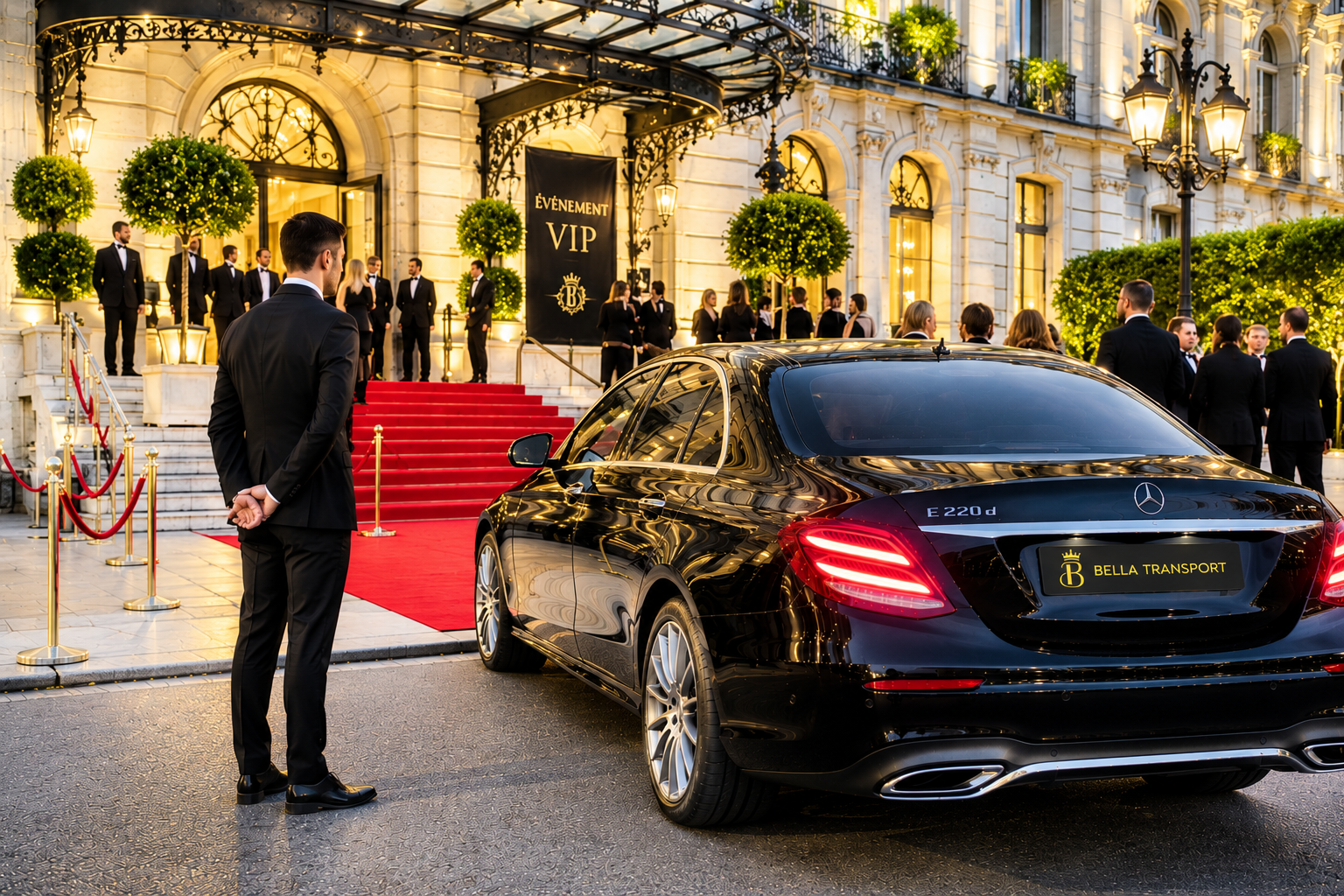 Transport pour séminaires et événements professionnels à Paris avec Chauffeurs Service