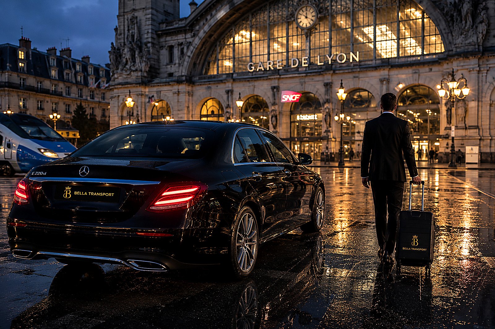 Transfert gare Paris avec chauffeur privé Chauffeurs Service - Chauffeur privé à Paris et Île-de-France