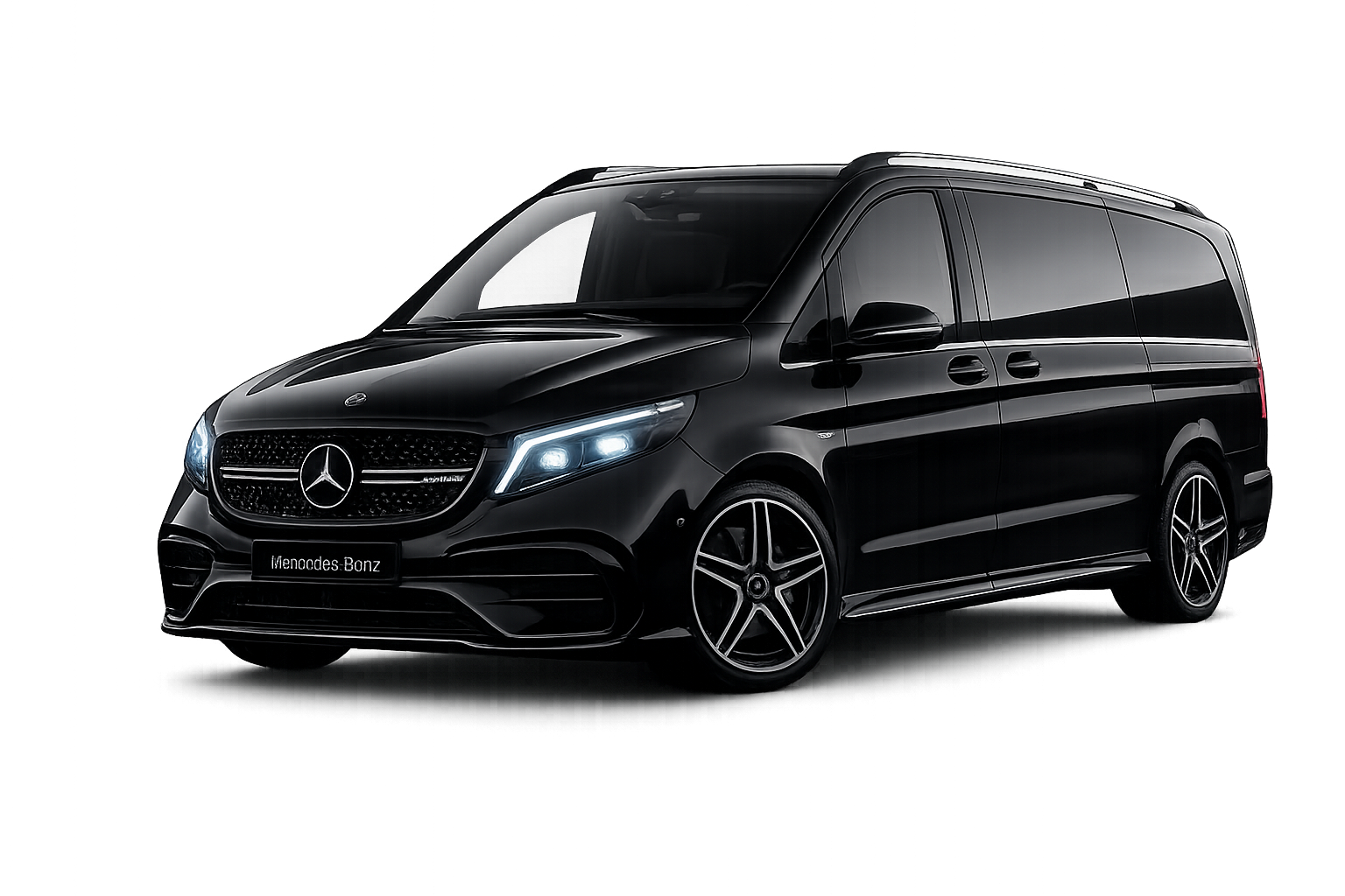 Van Mercedes Classe V avec chauffeur privé Chauffeurs Service à Paris
